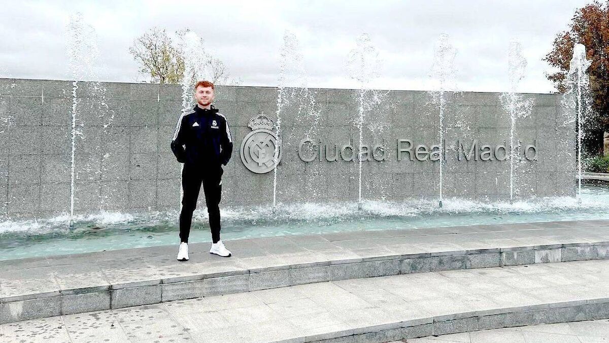 EXCLUSIVE - Portarlington’s Ben Slevin is living the dream with Real Madrid Foundation