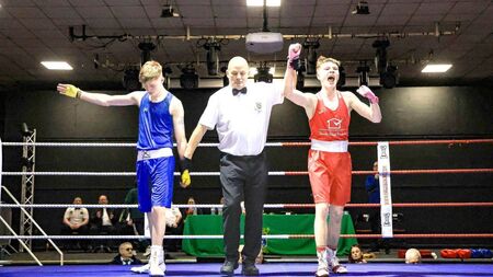 Portlaoise Boxing Club’s Louis Griffin ignites new year with National Youth Competition success