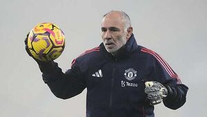 Ruben Amorim says goalkeeping coach is more likely to play than Marcus Rashford Ruben Amorim says goalkeeping coach is more likely to play than Marcus Rashford