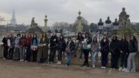 Portlaoise College students brought their art lessons to life in Paris