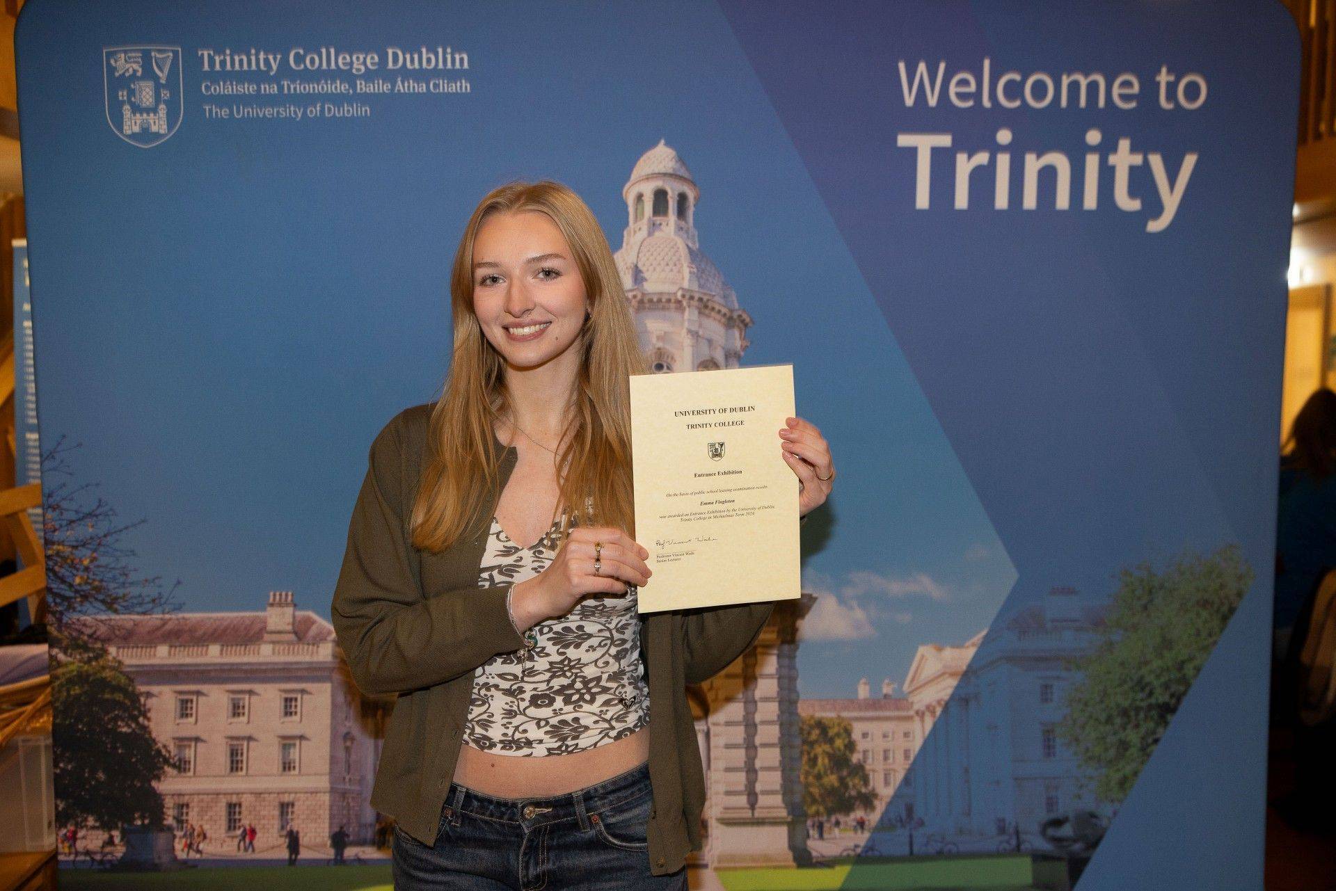 Laois students honoured by TCD for academic excellence - News - Laois Nationalist