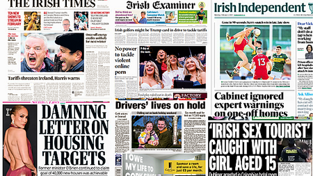 What the papers say: Monday's front pages