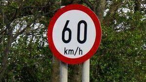 New 60ph/m speed limits on roads across Laois from this Friday