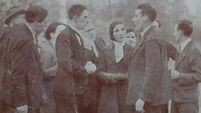 Portarlington Dramatic Society members took part in the first ever talking film in Ireland