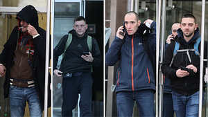 Football supporters deny disrupting Ryanair flight at Dublin Airport Football supporters deny disrupting Ryanair flight at Dublin Airport