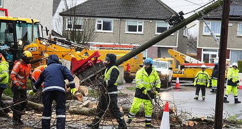 Storm Éowyn: 1,500 premises still without power more than two weeks later