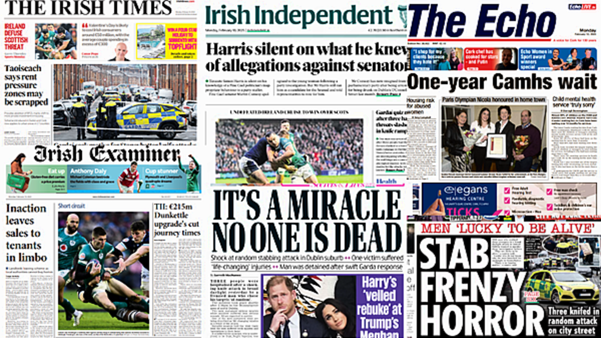 What the papers say: Monday's front pages