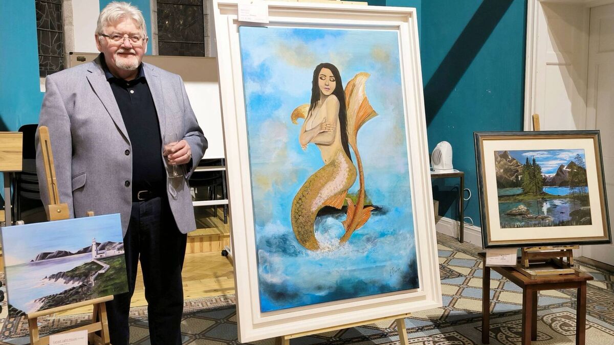 Solo exhibition is a first for Mountrath painter Liam