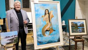 Solo exhibition is a first for Mountrath painter Liam