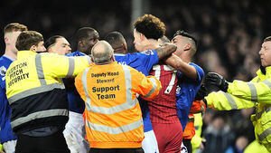 Everton and Liverpool condemn racist abuse directed towards Abdoulaye Doucoure Everton and Liverpool condemn racist abuse directed towards Abdoulaye Doucoure
