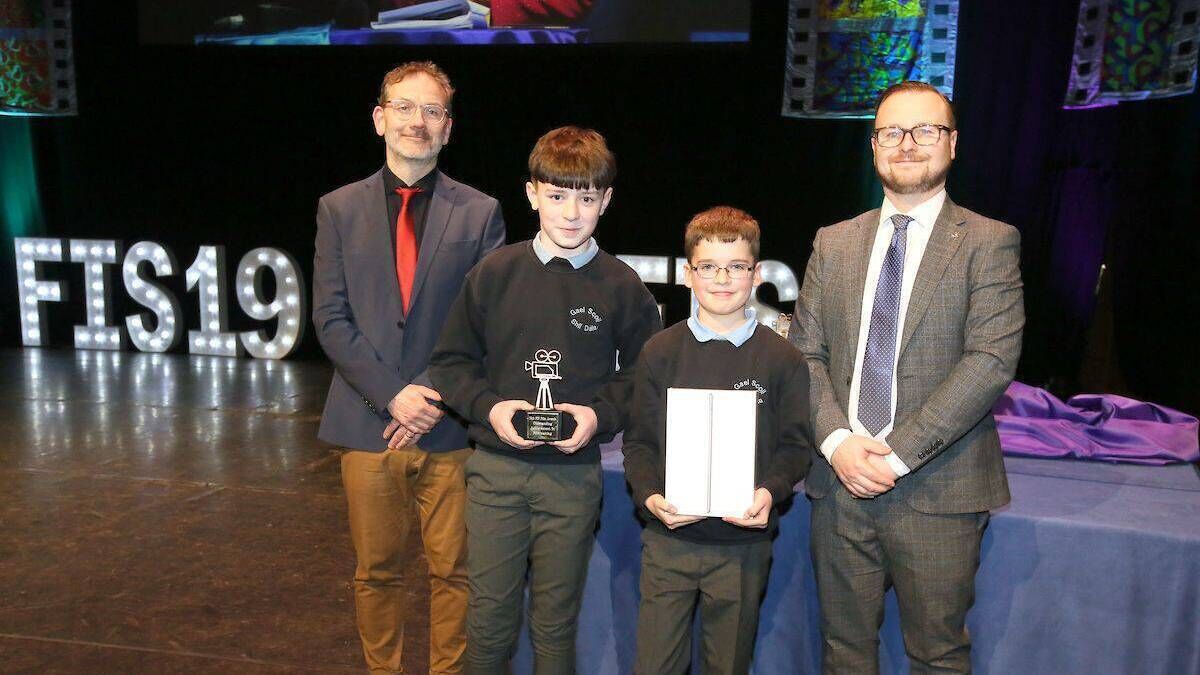 Laois school celebrates big win at FÍS Film Awards