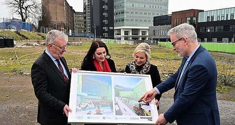 Work to begin on delayed €810m children’s hospital in Belfast