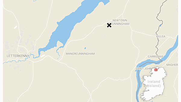 Man (60s) killed in accident on Donegal farm