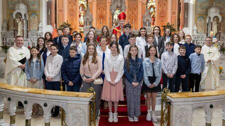 Photos from Confirmation day in Church of the Most Holy Rosary, Abbeyleix 