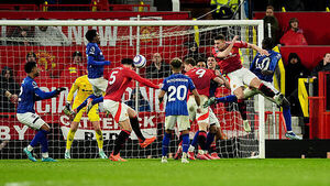 Manchester United battle with 10 men to secure much-needed win over Ipswich Manchester United battle with 10 men to secure much-needed win over Ipswich