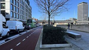 New €5.5m cycle route opens on Dublin's quays
