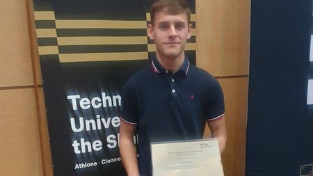 Top class Laois student wins TUS award