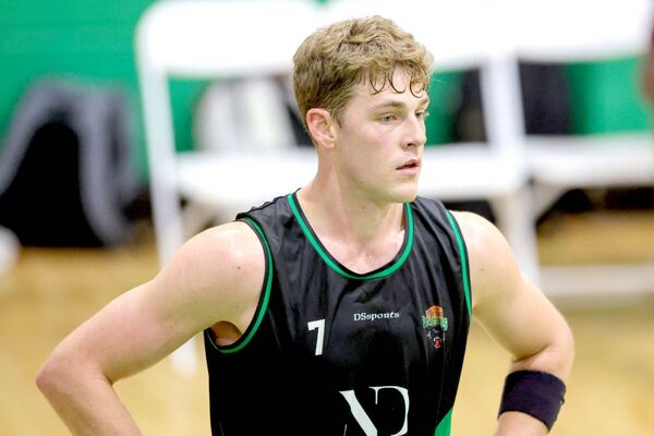 Eric Anderson landed a significant 22 points for Portlaoise Panthers in the victory over Team NorthWest on Saturday Photo: Paul Dargan