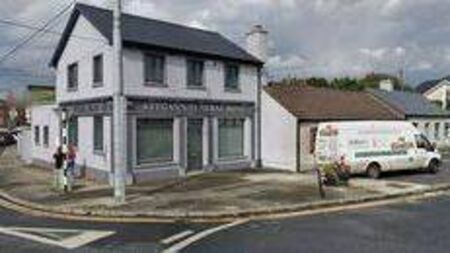 Greening of concrete area proposed outside Funeral Home in Portlaoise
