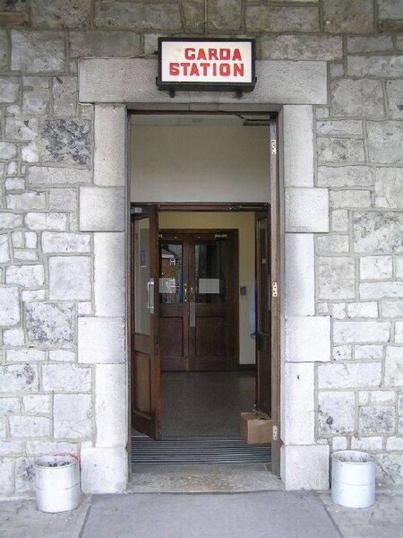 The last prisoner was led out through the garda station doors on Thursday 6 March. The last prisoner was led out through the garda station doors on Thursday 6 March.