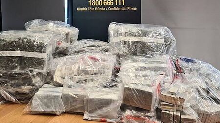 Two men arrested after €1.94m worth of cocaine and cannabis seized between Louth and Dublin