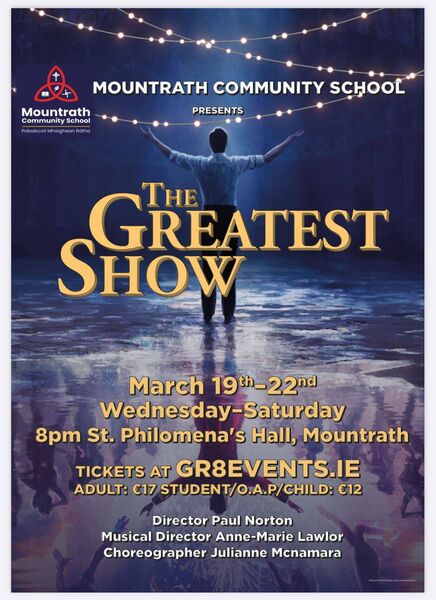 The 'Greatest Show' will be performed from Wednesday 19 to Saturday 22 March The 'Greatest Show' will be performed from Wednesday 19 to Saturday 22 March