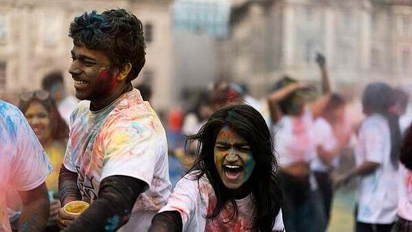 Dublin bursts into colour for Holi celebrations