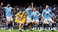 Manchester City pegged back twice to draw with Brighton