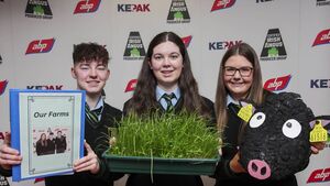 Laois students on the moo-ve in Croke Park