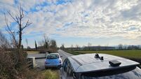 Gardaí seize car on Laois back road