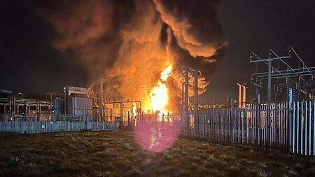 Heathrow closed all day following electrical substation fire