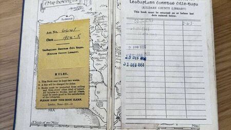 Library book is returned after 74 years!