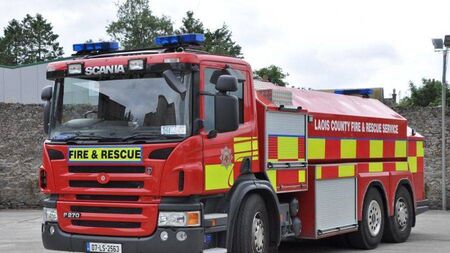 Vehicle goes on fire at Laois toll bridge