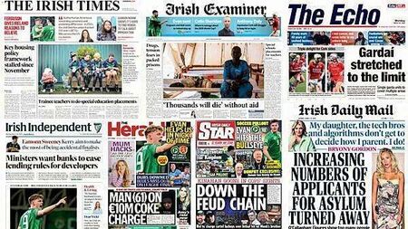 What the papers say: Monday's front pages