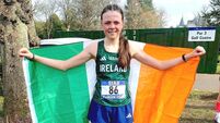 Laura makes her international debut 