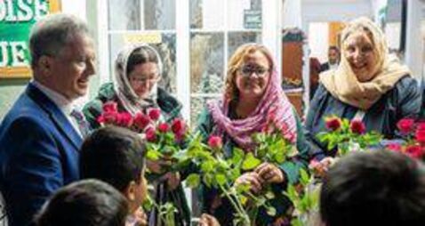 Breakfast event for the local community held in Portlaoise Mosque 