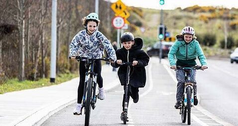 New 3km pedestrian and cycle route opened in north Dublin