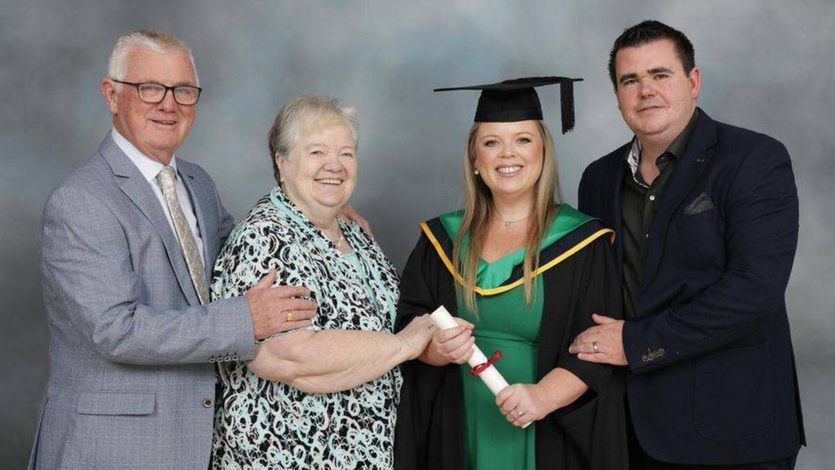 Proud day for Laois graduate