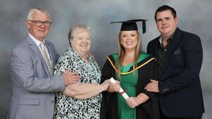 Proud day for Laois graduate