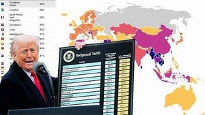 Who is hit hardest by Trump's tariffs? The full list and map