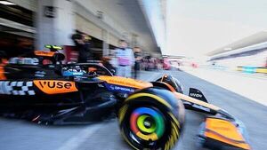 Lando Norris survives early scare to lead practice times in Japan