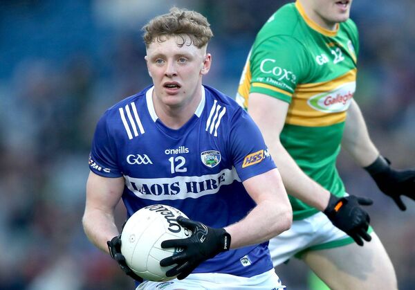 Shaun Fitzpatrick will be absent form the weekend's Laois team after being hospitalised Photo: ©INPHO/Leah Scholes