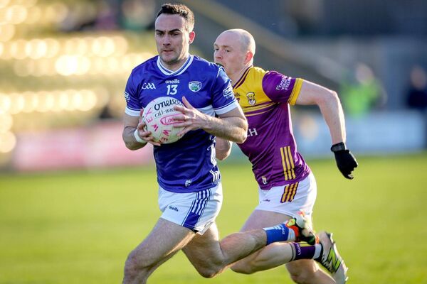 Laois's Niall Corbet turns for goals against Wexford Photo: Paul Dargan Laois's Niall Corbet turns for goals against Wexford Photo: Paul Dargan