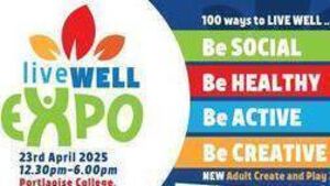 Live Well Health and Wellbeing Expo in Portlaoise this month