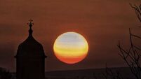 Saharan sunrise in Portlaoise