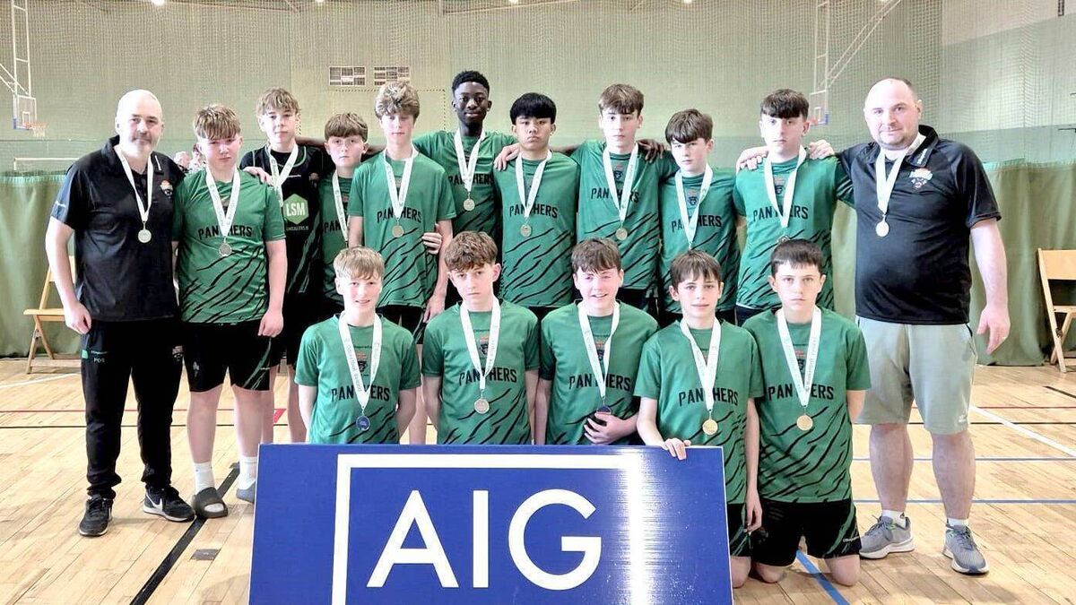 Panthers U/14 boys land silver in top tier of All-Ireland Club Championships