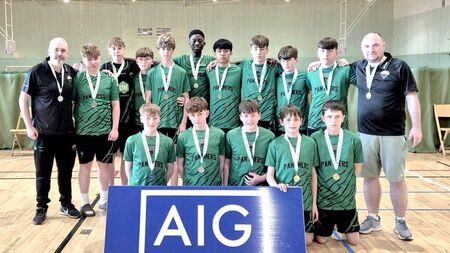 Panthers U/14 boys land silver in top tier of All-Ireland Club Championships