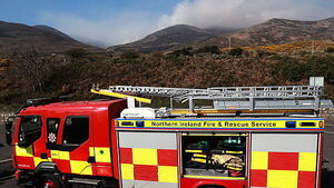 Firefighters tackle blaze in Ballygawley as wildfires continue to break out Firefighters tackle blaze in Ballygawley as wildfires continue to break out