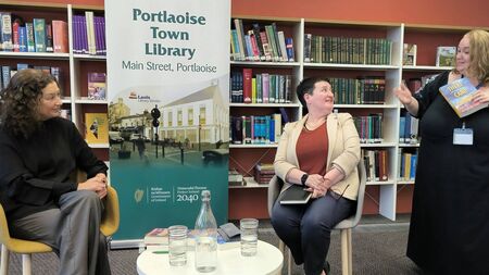 Bestselling author talks about her new book at special event in Portlaoise