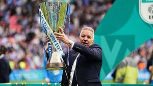 Darren Ferguson toasts record-breaking Peterborough after EFL Trophy success